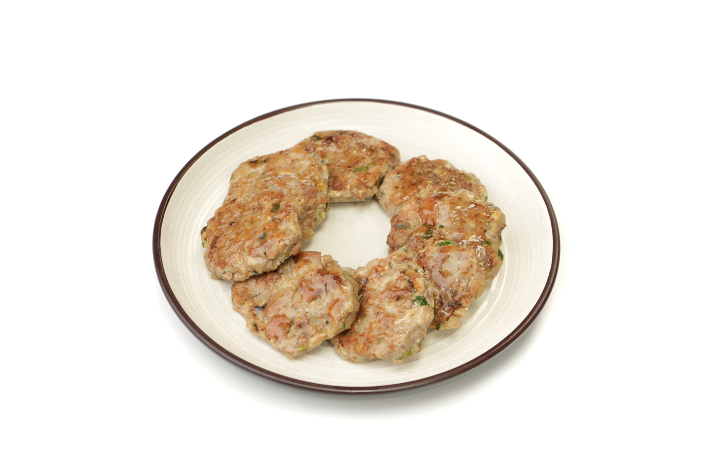 Crispy Lotus Root Cakes with Berkshire Pork 家鄉煎黑毛豬蓮藕餠