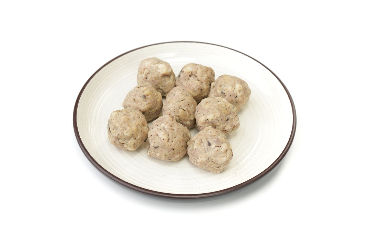 Berkshire Pork Meat Balls with Shiitake Mushroom 手打黑毛豬冬菇肉丸