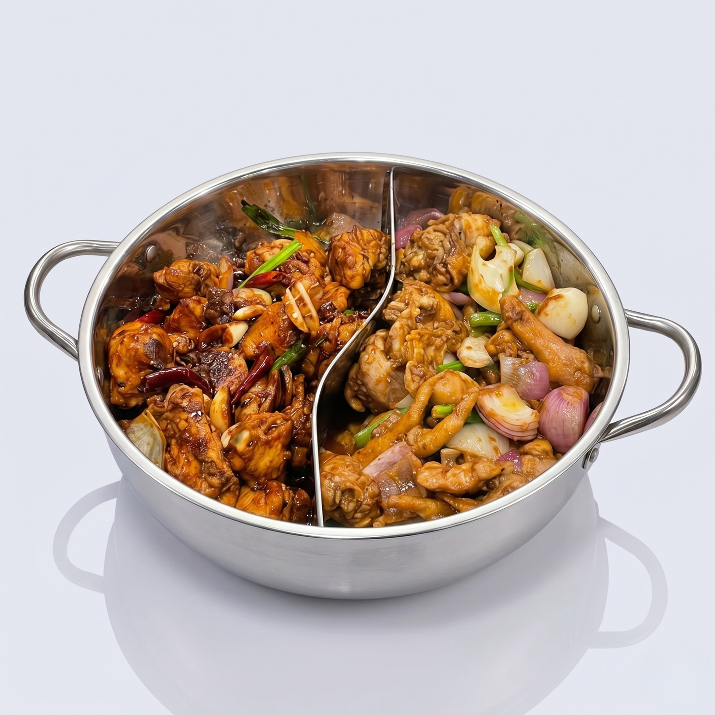 【歡迎預訂】雙拼鴛鴦雞煲配升級黑毛豬濃湯