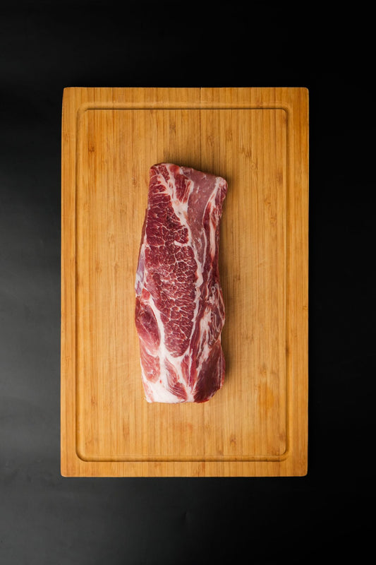 Berkshire Pork Collar (First Cut) 黑毛豬梅頭肉（第一刀）
