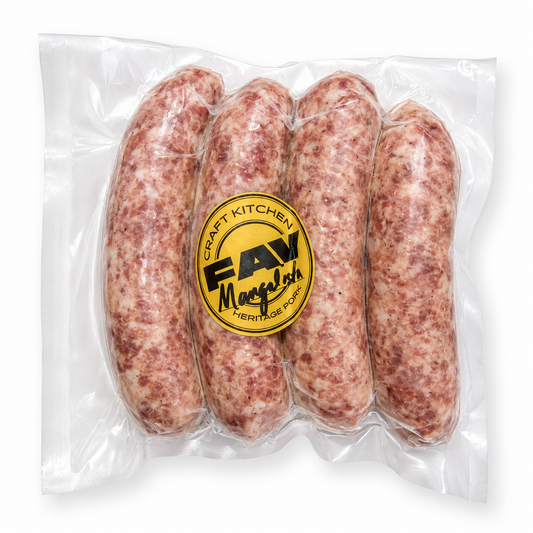 Mangalitsa Pork Maple Garlic Sausages