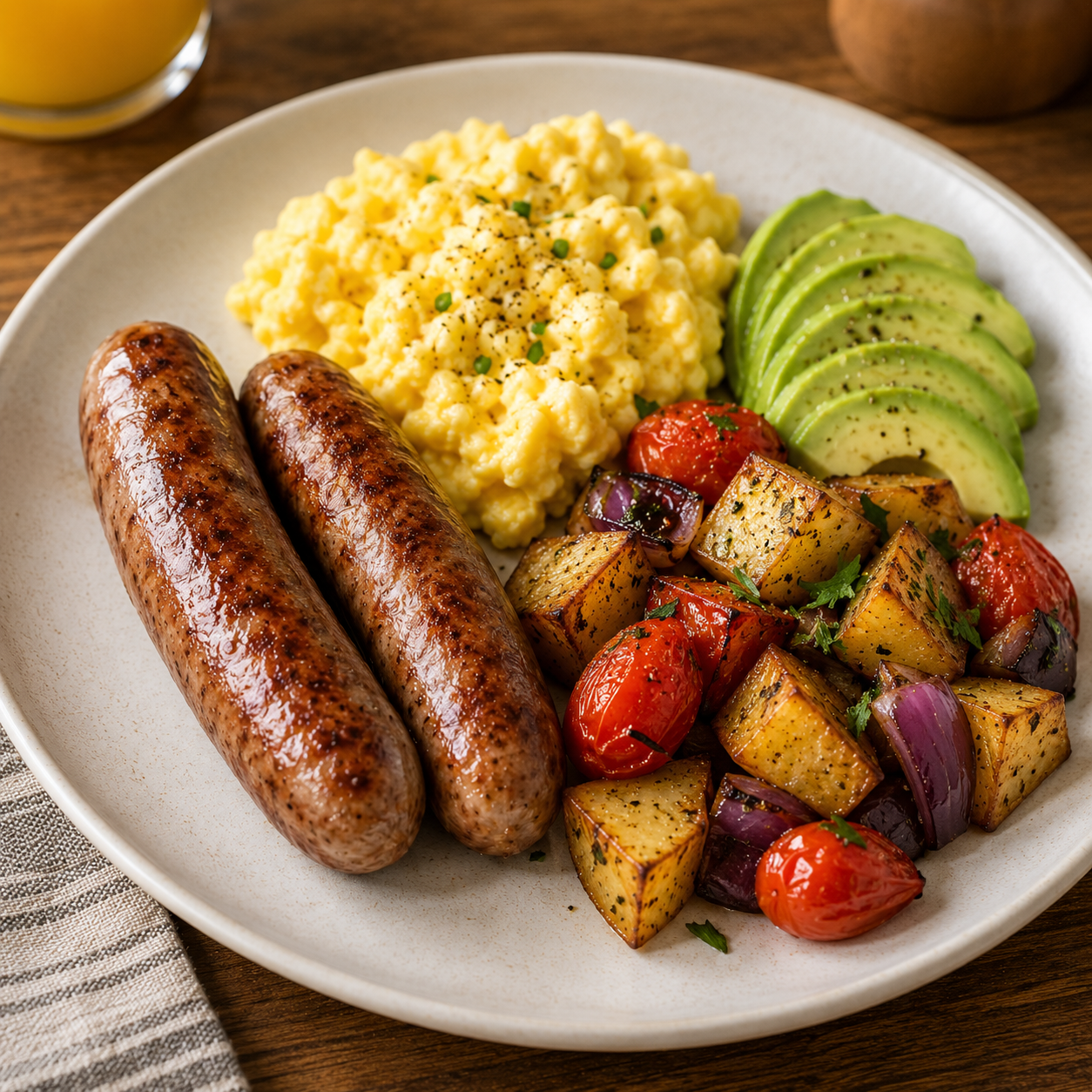 Mangalitsa Pork Maple Garlic Sausages