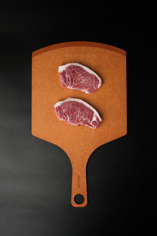 Berkshire Pork Loin Chop 黑毛豬薄切肉眼扒