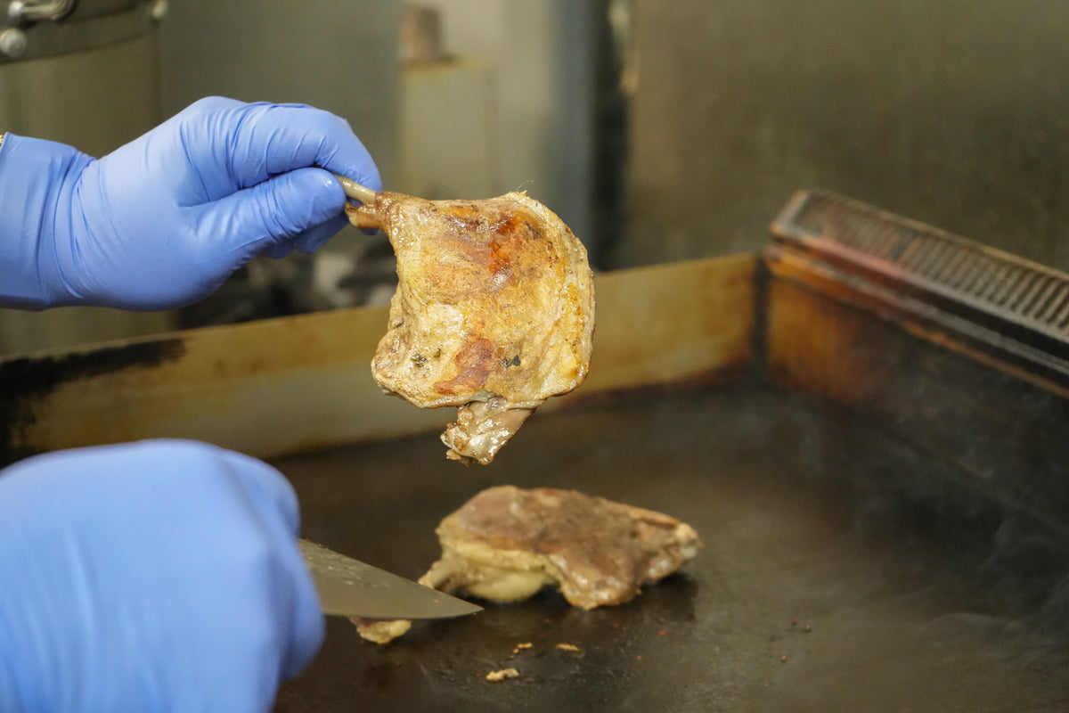Five Spice Duck Leg Confit 法式油封鴨脾 – close-up, FAV Craft Kitchen
