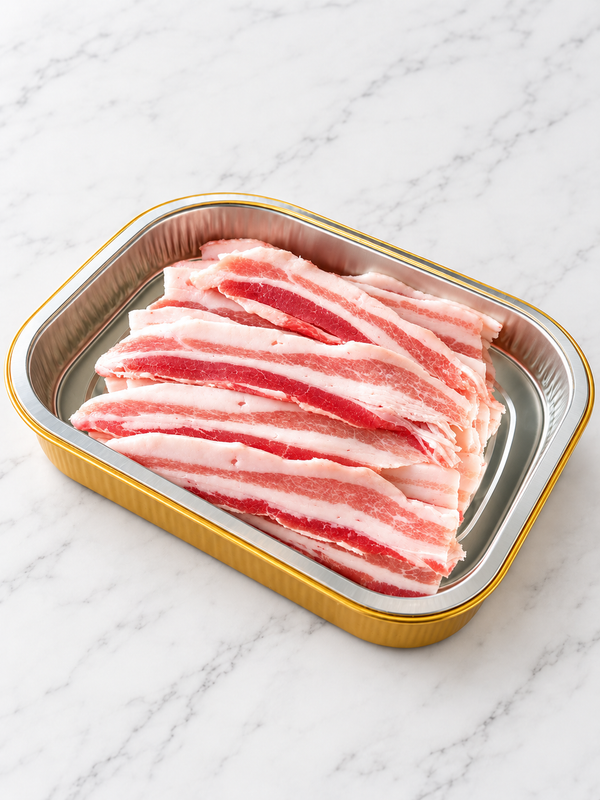 黑毛豬五花火鍋肉片