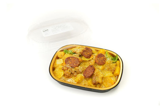 Chicken and Chorizo in Portuguese Sauce 香腸焗葡汁雞飯