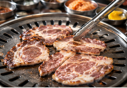黑毛豬梅頭燒肉片